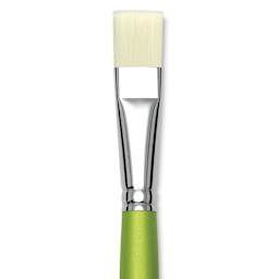 Liquitex Freestyle Brush - Bright, Long Handle, Size 10, close-up