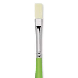 Liquitex Freestyle Brush - Flat, Long Handle, Size 2, close-up