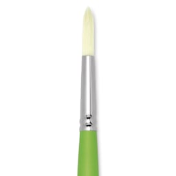 Liquitex Freestyle Brush - Round, Long Handle, Size 8, close-up