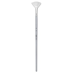 Liquitex Basics Synthetic Brush - Fan, Long Handle, Size 8