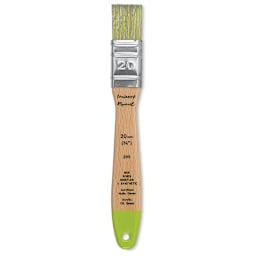 Raphael Mixacryl Natural Bristle/Synthetic Mix Brush - Mixed Media Flat, Size 20