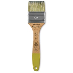 Raphael Mixacryl Natural Bristle/Synthetic Mix Brush - Mixed Media Flat, Size 50
