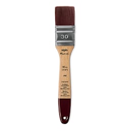 Raphael Sepia Flat Brush - Mixed Media Flat, Size 30
