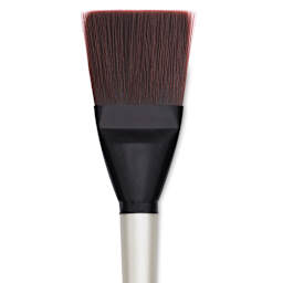 Simply Simmons XL Stiff Synthetic Brush - Flat, Size 70 close up
