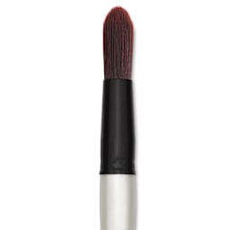 Simply Simmons XL Stiff Synthetic Brush - Round, Size 40 close up