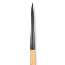 Princeton Catalyst Polytip Brush - Round, Size 3, Short Handle close up