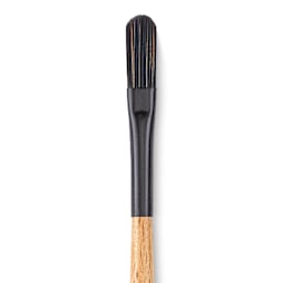 Princeton Catalyst Polytip Brush - Filbert, Size 2, Short Handle close up
