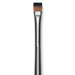 Royal & Langnickel Zen Brush - Chisel Blender, Size 6, Short Handle close up