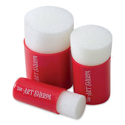 Silver Brush Art Sherpa Pounce Brushes - Set of 3