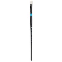 Princeton Series 6500 Aspen Synthetic Brush - Angle Bright, Size 6, Long Handle