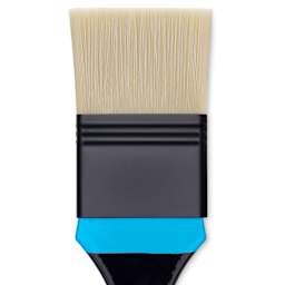 Princeton Aspen Series 6500 Synthetic Brush - Flat Mottler, Size 2", close-up