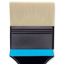 Princeton Aspen Series 6500 Synthetic Brush - Flat Mottler, Size 3", close-up