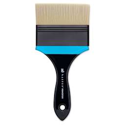 Princeton Aspen Series 6500 Synthetic Brush - Flat Mottler, Size 4"