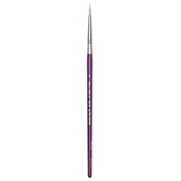 Silver Brush Silver Silk 88 Synthetic Brush - Short Handle, Ultra Round, Size 2