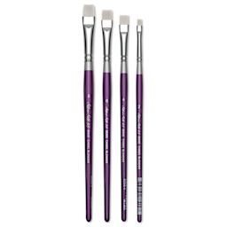 Silver Brush Silver Silk 88 Synthetic Chisel Blender Brushes