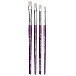 Silver Brush Silver Silk 88 Synthetic Flat Shader Brushes