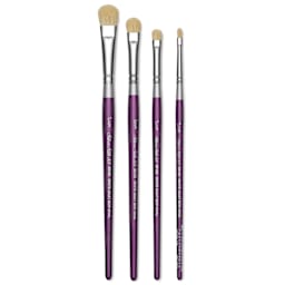 Silver Brush Silver Silk 88 White Goat Hair Mop Brushes