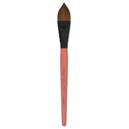 Dynasty Water Lily Watercolor Brush - Short Handle, Cat Tongue, Size 1"