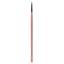 Dynasty Water Lily Watercolor Brush - Short Handle, Round, Size 2/0