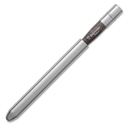 Escoda Perla Toray White Synthetic Travel Brush - Bright, Short Handle, Size 10, brush to inserted in handle