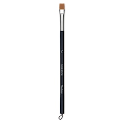 Yasutomo Fusion Synthetic Brush - Flat, Short Handle, Size 1/4"