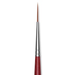 Da Vinci Cosmotop Spin Brush - Rigger, Short Handle, Size 2/0, close-up