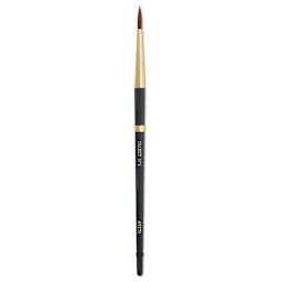 Isabey Isagold Synthetic Brush - Round, Short Handle, Size 6