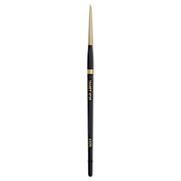 Isabey Isagold Synthetic Brush - Spotter, Short Handle, Size 2/0