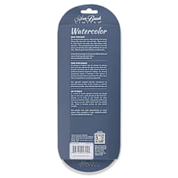 Silver Brush BelleAqua Brushes - Ideal Round Watercolor Set, Set of 4, back of the packaging