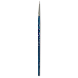 Silver Brush BelleAqua Brush - Round, Short Handle, Size 2/0