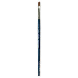 Silver Brush BelleAqua Brush - Filbert, Short Handle, Size 4