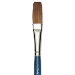 Silver Brush BelleAqua Brush - Stroke, Short Handle, Size 1/2", close-up