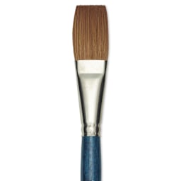 Silver Brush BelleAqua Brush - Stroke, Short Handle, Size 3/4", close-up
