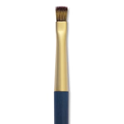 Isabey Isacolor Synthetic Brush - Wash, Short Handle, Size 2, close-up