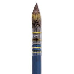 Isabey Isacolor Synthetic Brush - Quill Mop, Short Handle, Size 2, close-up