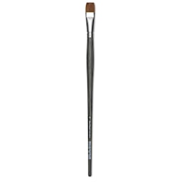 Da Vinci Colineo Synthetic Kolinsky Sable Brush - Flat, Size 16, Long Handle