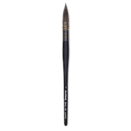 Da Vinci Cosmotop Sable Mix B Brush - Round Wash, Short Handle, Size 4