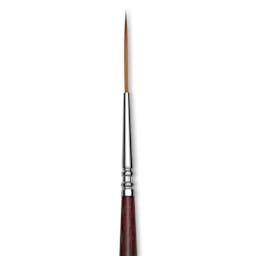 Escoda Prado Tame Synthetic Brush - Rigger, Size 0, close-up
