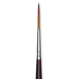 Escoda Prado Tame Synthetic Brush - Rigger, Size 2, close-up
