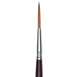 Escoda Prado Tame Synthetic Brush - Rigger, Size 4, close-up