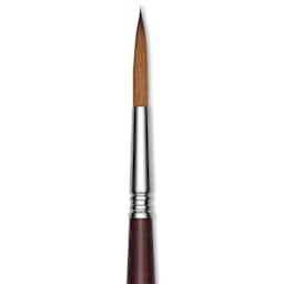 Escoda Prado Tame Synthetic Brush - Rigger, Size 10, close-up