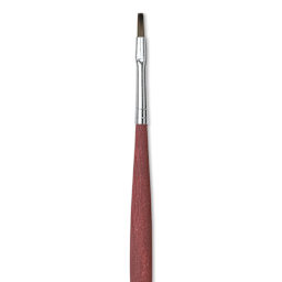 Da Vinci College Synthetic Brush - Bright, Long Handle, Size 2 close up