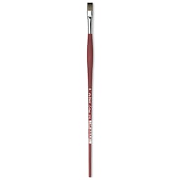 Da Vinci College Synthetic Brush - Bright, Long Handle, Size 10