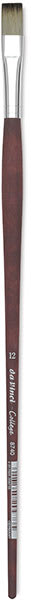 Da Vinci College Synthetic Brush - Bright, Long Handle, Size 12