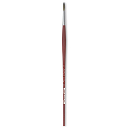 Da Vinci College Synthetic Brush - Round, Long Handle, Size 8
