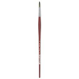 Da Vinci College Synthetic Brush - Round, Long Handle, Size 10
