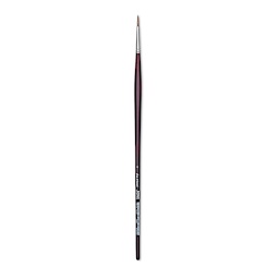 Da Vinci Grigio Synthetic Brush - Round, Long Handle, Size 4