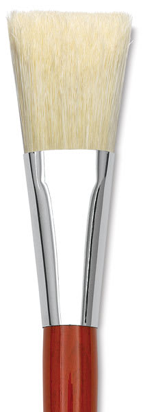 Da Vinci Maestro 2 Hog Bristle Brushes - Closeup of Pro Scenic brush shown