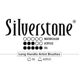 Silverstone long handle brush chart for acrylic and oil paints