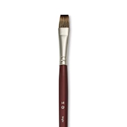 Royal & Langnickel SableTek Brush - Bright, Short Handle, Size 14